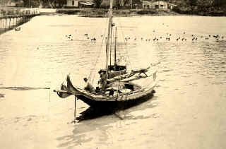 Fishing Boat off Mosqueiro Pier, 1927