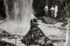 Alta do Tarumã, Plunge Pool and Rocks, Manaus 1927