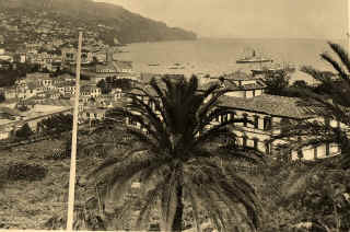 Rear of Reids Hotel, Funchal, Madeira, 1927