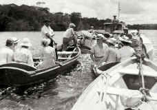 taruma falls by laubch and rowing boats 1935