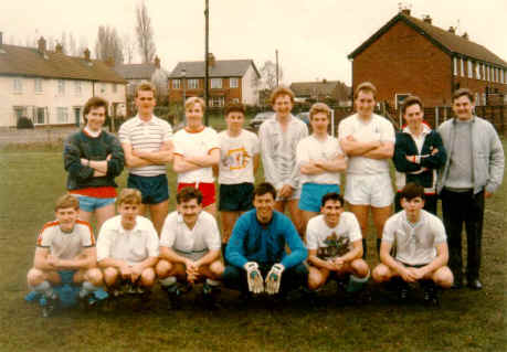 Football Team Winter 1985