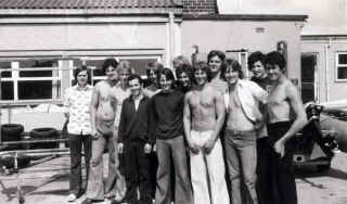 Part of 1974 Apprentice Intake at Poole Dorset