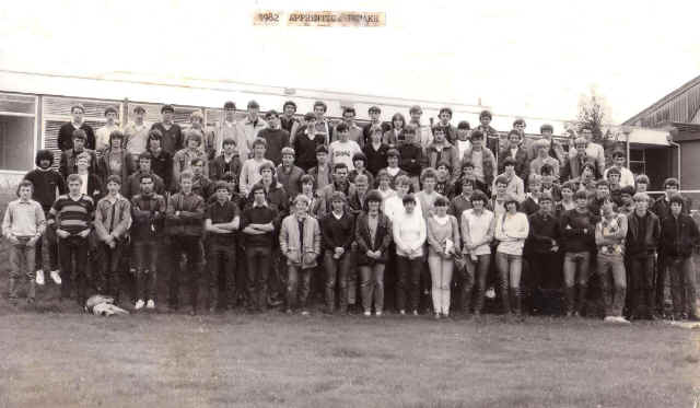 Risley Apprentices 1982 Intake