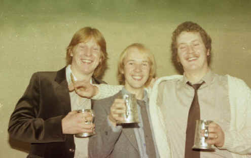 Phil Wisedale, Lee Giles & Ian Burman