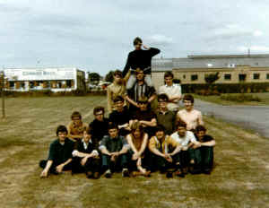 1968 Risley Apprentices at Egdon Hall