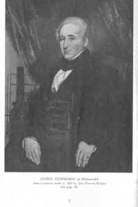 Portrait of George Stephenson