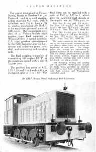 Drewry Diesel Mechanical 0-6-0 Locomotive