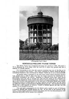 Newton-le-Willows Water Tower History