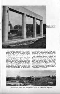 Thelwall Viaduct Construction