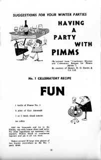 Pimms Cocktails