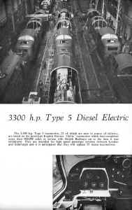 3300hp Type 5 Diesel Electric Locomotives