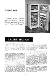 English Electric Refrigerator Freezer 1960s