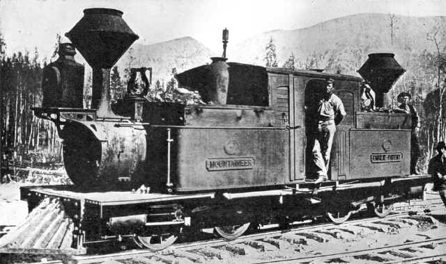 Vulcan Fairlie Mountaineer on the Denver & Rio Grande Railway minus Bell at Veta Pass