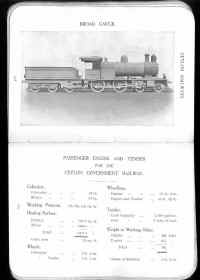 Vulcan Locomotive for Ceylon Government Railway