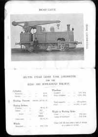 Oudh (Oude) and Rohilkhund (Rohilkund) (Rohilkhand) Railway Steam Crane Locomotive