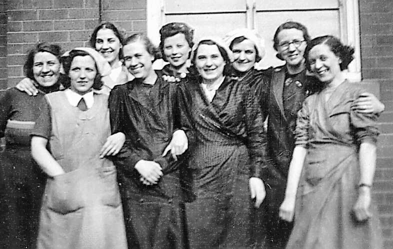 Matilda Tank worker Lily Littler and friends