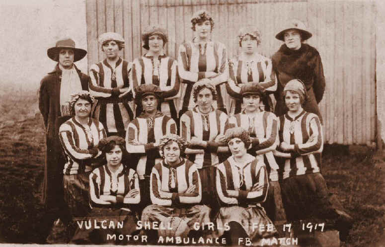 Vulcan Foundry First World War (WW1) Munitions Workers Football Team