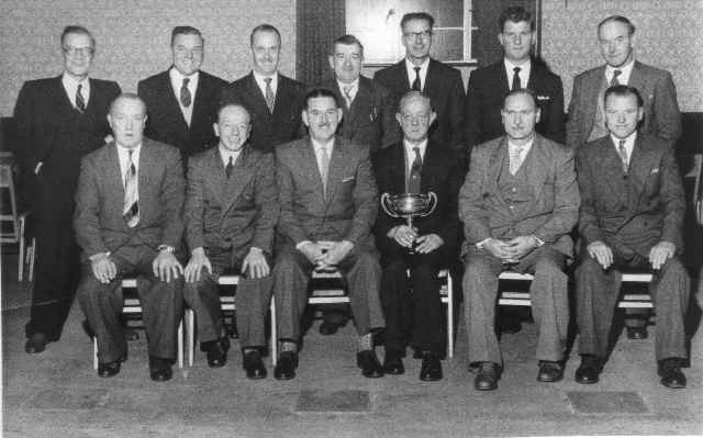 Vulcan Bowling Team with Naylor Cup