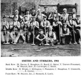 Vulcan Smiths and Strikers 1901