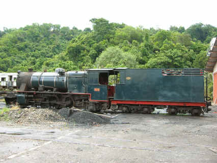 North Borneo Railways 2-6-2 Wood Burning Loco's Built 1955 by Vulcan Foundry Copyright I.G.Jones